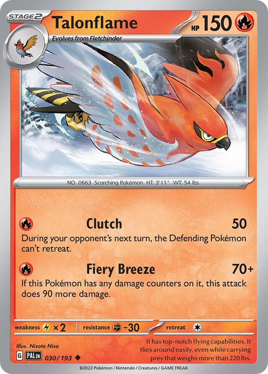 Talonflame Reverse Holo 030/193