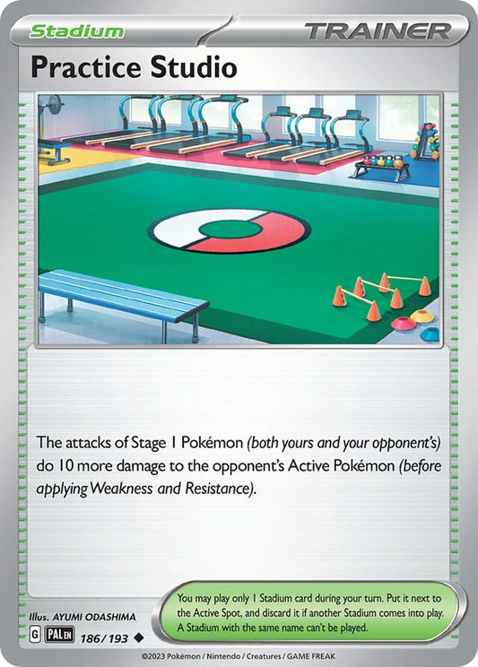 Practice Studio Reverse Holo 186/193