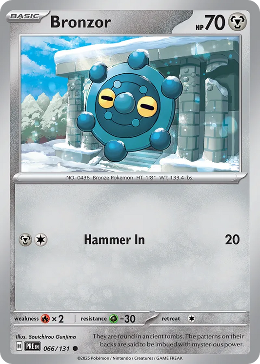 Bronzor Reverse Holo 066/131
