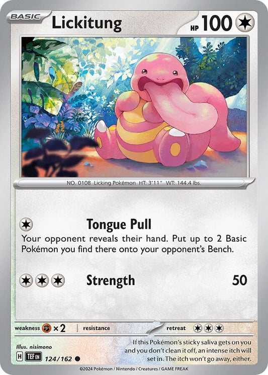 Lickitung Reverse Holo 124/162