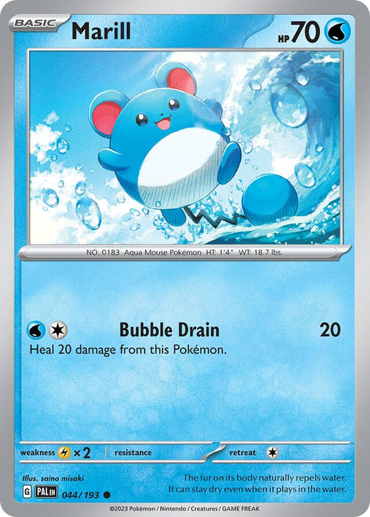 Marill Reverse Holo 044/193