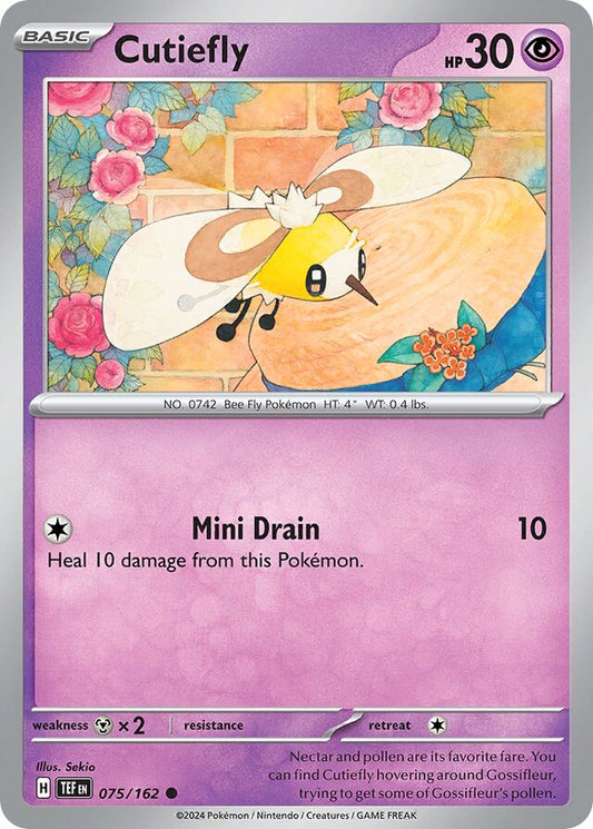 Cutiefly Reverse Holo 075/162