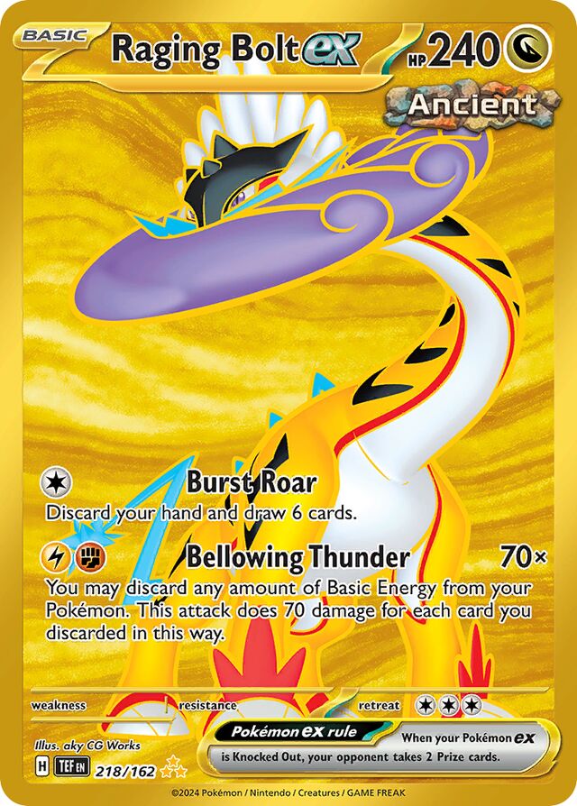 Raging Bolt EX 218/162