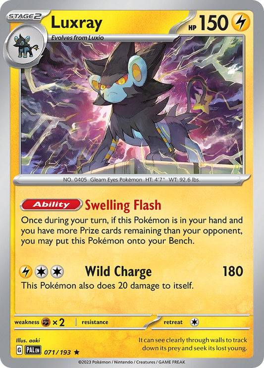 Luxray Reverse Holo 071/193