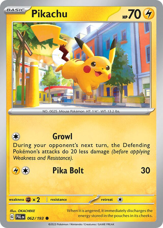 Pikachu Reverse Holo 062/193