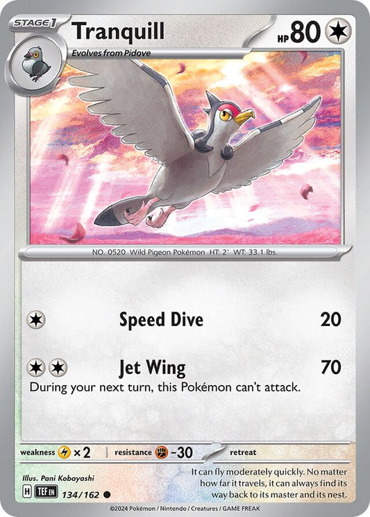 Tranquill Reverse Holo 134/162
