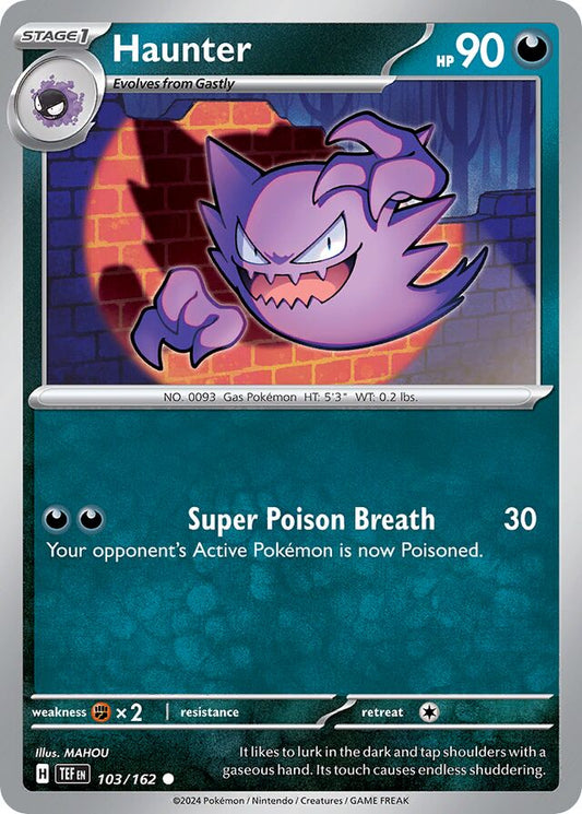 Haunter Reverse Holo 103/162