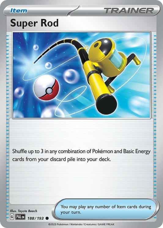 Super Rod Reverse Holo 188/193