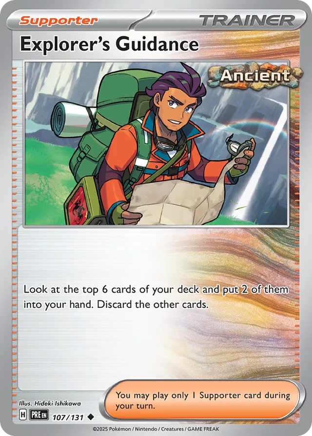 Explorers Guidance Pokeball 107/131