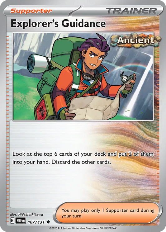 Explorers Guidance Pokeball 107/131