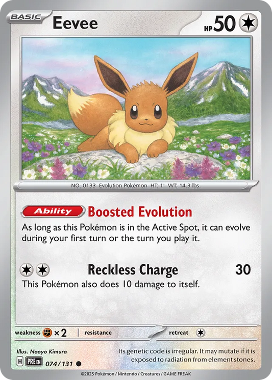 Eevee Reverse Holo 074/131
