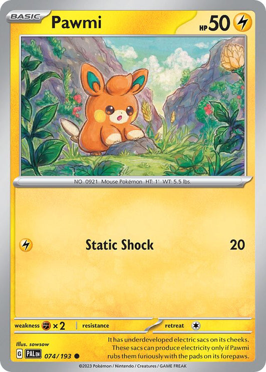 Pawmi Reverse Holo 074/193