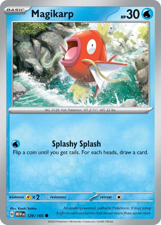Magikarp Reverse Holo 129/165