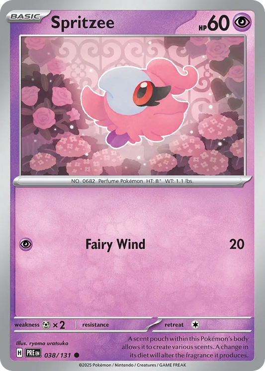 Spritzee Reverse Holo 038/131