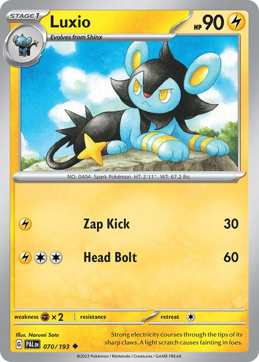 Luxio Reverse Holo 070/193