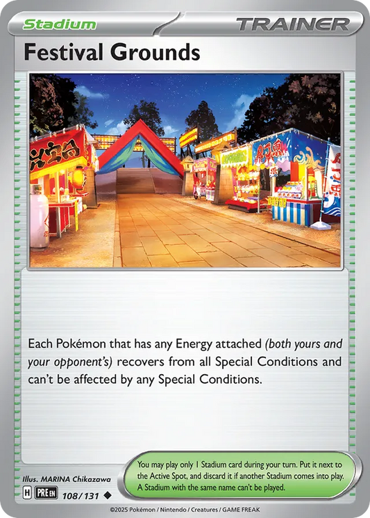 Festival Grounds Pokeball 108/131